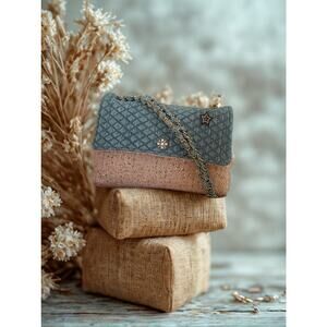 "Étoile de Minime" Upcycled Couture Tweed Bag